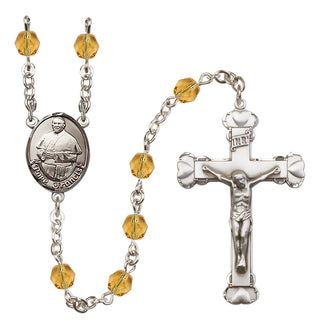 Silver-Plated 6mm Pope Francis Rosary