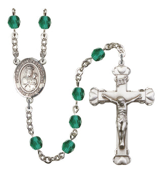 Our Lady of Czestochowa Rosary with Zircon Beads