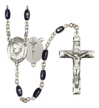 Silver-Plated 8x5mm Pope Emeritace  Benedict XVI Rosary