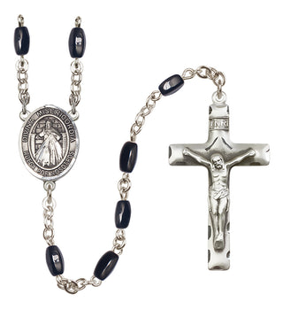 Silver-Plated 8x5mm Divina Misericordia Rosary