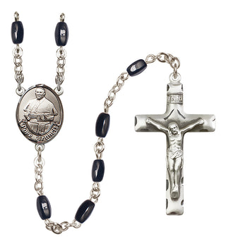 Silver-Plated 8x5mm Pope Francis Rosary