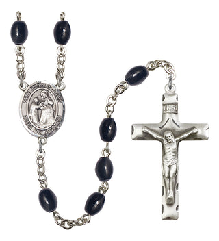 Saint Michael the Archangel Premium Handmade Rosary - Hematite Beads