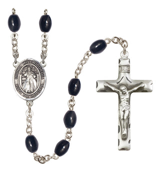 Silver-Plated 8x6mm Divina Misericordia Rosary