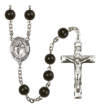 Saint Michael the Archangel Premium Handmade Rosary - Hematite Beads