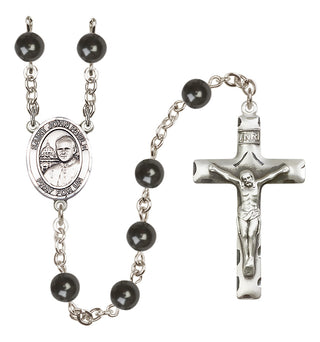 Silver-Plated 7mm Saint John Paul II Rosary