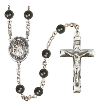 Silver-Plated 7mm Divina Misericordia Rosary
