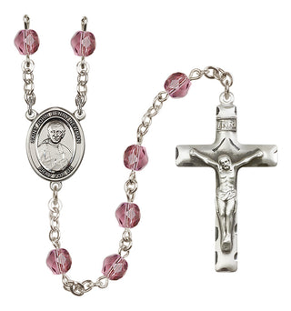 Silver-Plated 6mm Blessed John Henry Newman  Engraved Catholic Rosaries
