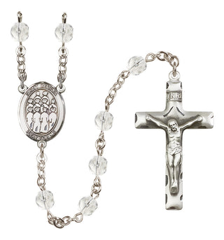 Silver-Plated 6mm Saint Cecilia / Choir Rosary