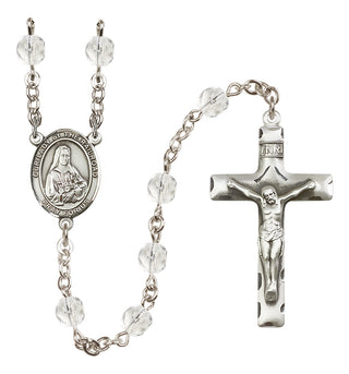 Silver-Plated 6mm Our Lady of the Railroad  Engraved Catholic Rosaries