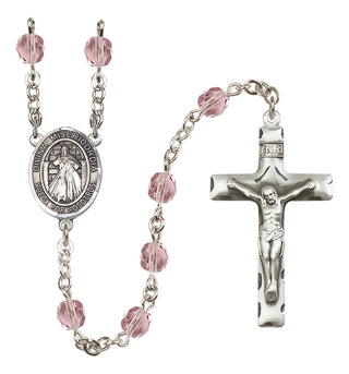 Silver-Plated 6mm Divina Misericordia Rosary
