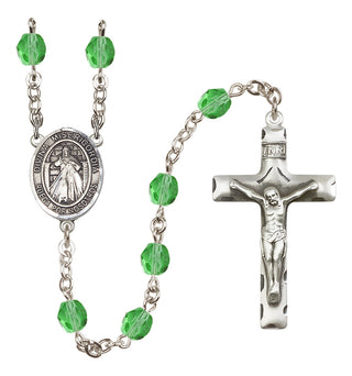 Silver-Plated 6mm Divina Misericordia Rosary