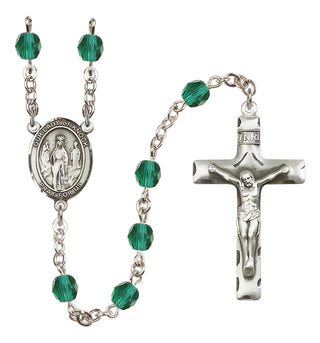 Silver-Plated 6mm Our Lady of Knock  Engraved Catholic Rosaries