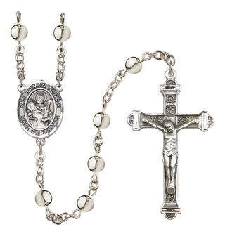 Silver Plated 6mm San Ramon Nonato Rosary