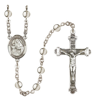 Silver Plated 6mm Madonna del Ghisallo Rosary
