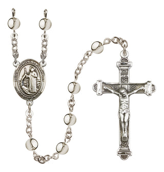 Silver Plated 6mm Saint Raymond of Penafort Rosary