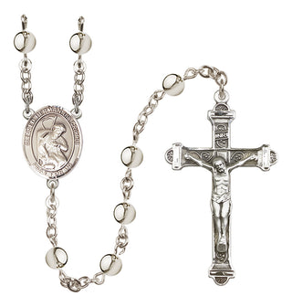 Silver Plated 6mm Blessed Herman the Cripple Rosary