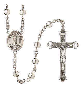 Silver Plated 6mm Our Lady of Kibeho Rosary