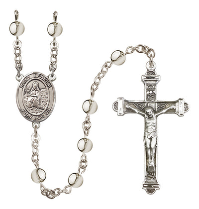 Silver-Plated 6mm St. Ephrem Rosary | Engravable
