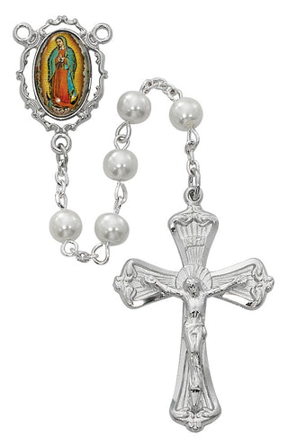 White Lady Of Guadalupe Rosary