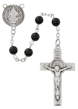 Sterling Silver Saint Benedict Rosary