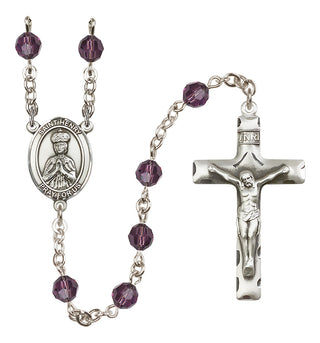 Sterling Silver 6mm Saint Henry II  Engraved Catholic Rosaries