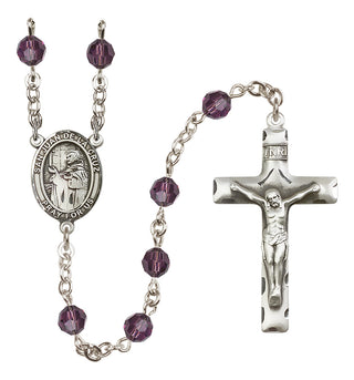 Sterling Silver 6mm San Juan de la Cruz  Engraved Catholic Rosaries