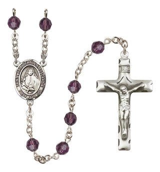 Sterling Silver 6mm Saint Maria Bertilla Boscardin  Engraved Catholic Rosaries