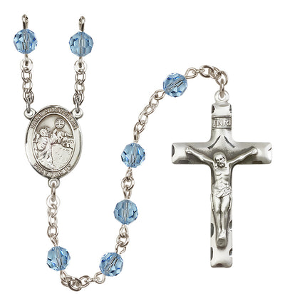 Sterling Silver 6mm St. Nimatullah Rosary | Engravable