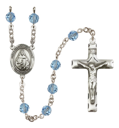 Sterling Silver 6mm St. Theodora Rosary | Engravable