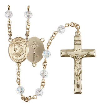 14kt Gold Filled 6mm Pope Emeritace  Benedict XVI Rosary