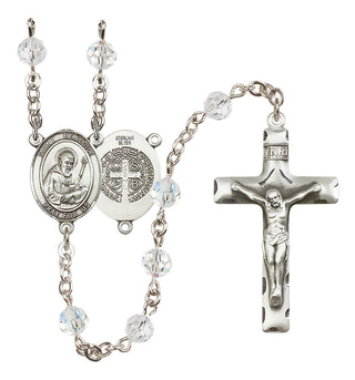 Sterling Silver 6mm Saint Benedict Rosary