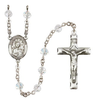 Sterling Silver 6mm Our Lady of la Vang  Engraved Catholic Rosaries