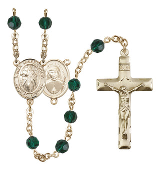 14kt Gold Filled 6mm Divina Misericordia Rosary