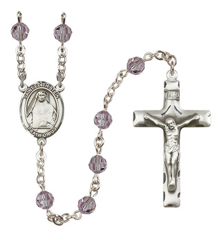 Sterling Silver 6mm Saint Edith Stein  Engraved Catholic Rosaries
