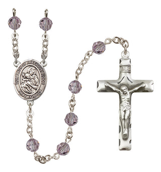 Sterling Silver 6mm Our Lady of the Precious Blood  Engraved Catholic Rosaries