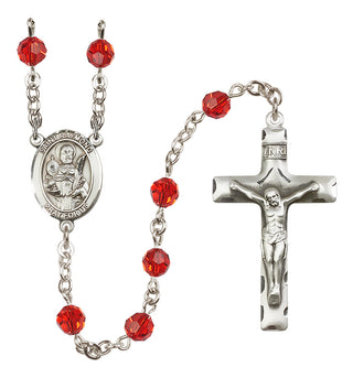 Sterling Silver 6mm Saint Raymond Nonnatus  Engraved Catholic Rosaries