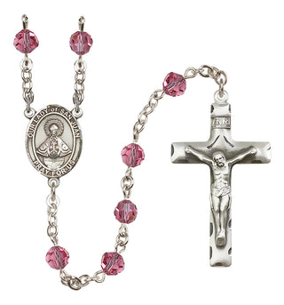 Sterling Silver 6mm Our Lady of San Juan  Engraved Catholic Rosaries