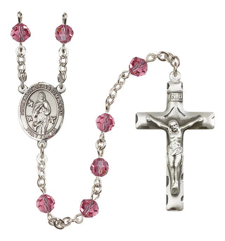 Sterling Silver 6mm Our Lady of Assumption  Engraved Catholic Rosaries