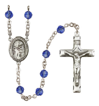 Sterling Silver 6mm San Juan de la Cruz  Engraved Catholic Rosaries