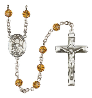Sterling Silver 6mm Saint Vladimir  Engraved Catholic Rosaries