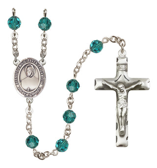 Sterling Silver 6mm Blessed Emilie Tavernier Gamelin  Engraved Catholic Rosaries