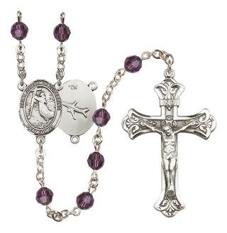 Sterling Silver 6mm Saint Joseph of Cupertino Rosary