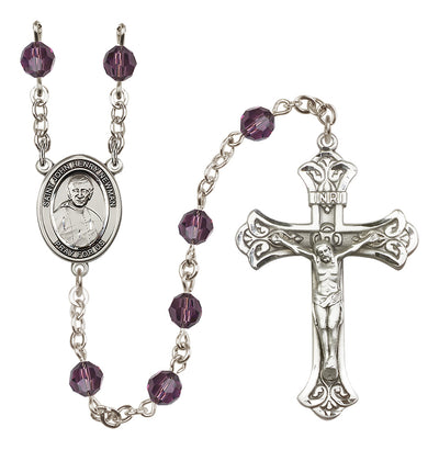 Sterling Silver 6mm Blessed John Henry Newman Rosary | Engravable