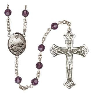 Sterling Silver 6mm Pope Francis Rosary