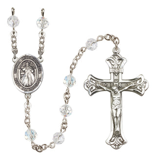 Sterling Silver 6mm Divina Misericordia Rosary