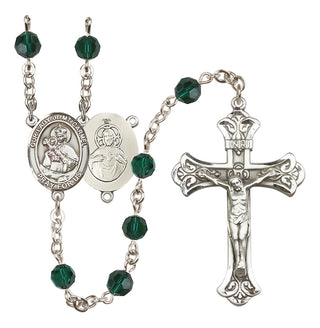 Sterling Silver 6mm Our Lady of Mount Carmel Rosary
