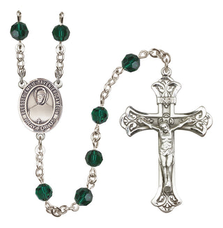 Sterling Silver 6mm Blessed Emilie Tavernier Gamelin  Engraved Catholic Rosaries