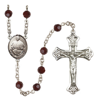 Sterling Silver 6mm Pope Francis Rosary