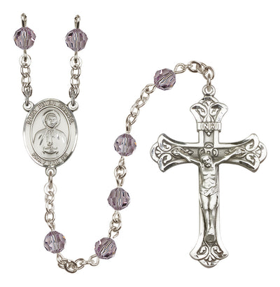 Sterling Silver 6mm St. Peter Chanel Rosary | Engravable
