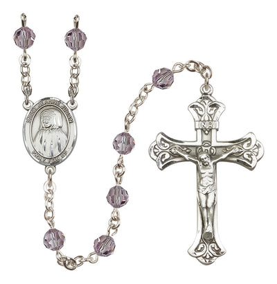 Sterling Silver 6mm St. Jeanne Jugan Rosary | Engravable